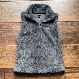 Patagonia GRAY Women's Los Gatos Fleece Vest. SIZE SMALL. EUC.
